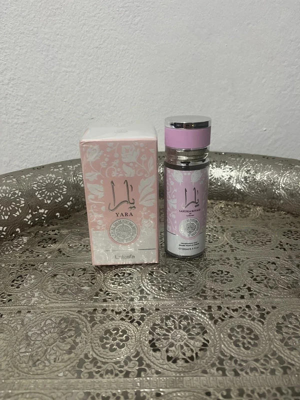 Duo Yara Lattafa - Eau de Parfum 100ml + Brume de Voyage 100ml